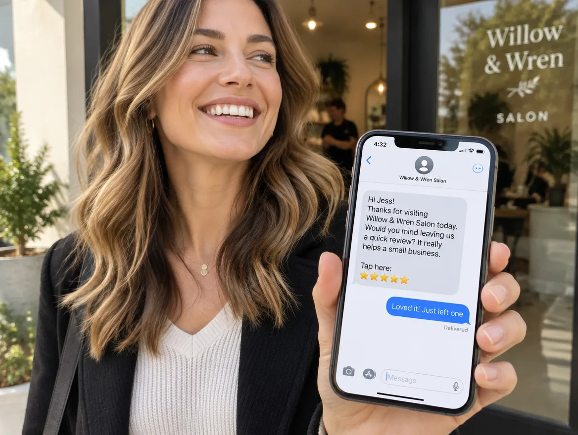 Review requests that actually get answered