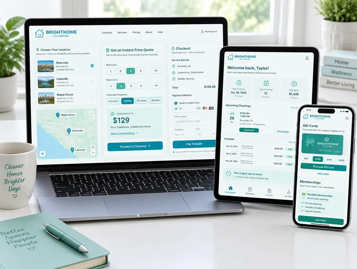 Example Multi-Location & Online Store